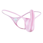 YAULAANG Sexy Herren Glanz Gay Unterwäsche Öliger G-String Tanga Glänzend niedrige Taille Hohe Elastizität Herren Dessous