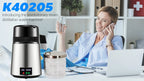 750W 4L Wasser-Destilliergerät Haushalt Destilliertes Reinwassergerät Destillationsreiniger Filter Edelstahl Wasserfilter