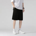 Herren-Sommer-Freizeithose in großen Größen, Strandhose, Laufhose, gerade kurze Hose, dünne Jogginghose, Freizeit-Loose-Shorts