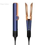 Professioneller 2-in-1 Warmluft-Glätteisen-Haartrockner mit negativen Ionen für glattes, frizzfreies Haar-Styling-Tool
