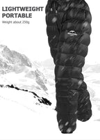 Naturehike Gänsedaunen- & Entendaunenhosen für Damen und Herren, Winterwanderhosen, Outdoor-Skihosen, Camping-Trekkinghosen, verdickte, wasserdichte Hose