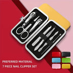 7-piece nail clipper set for home use, foot trimmer, beauty kit, nail clippers, nail tools, stainless steel nail clippers, packa