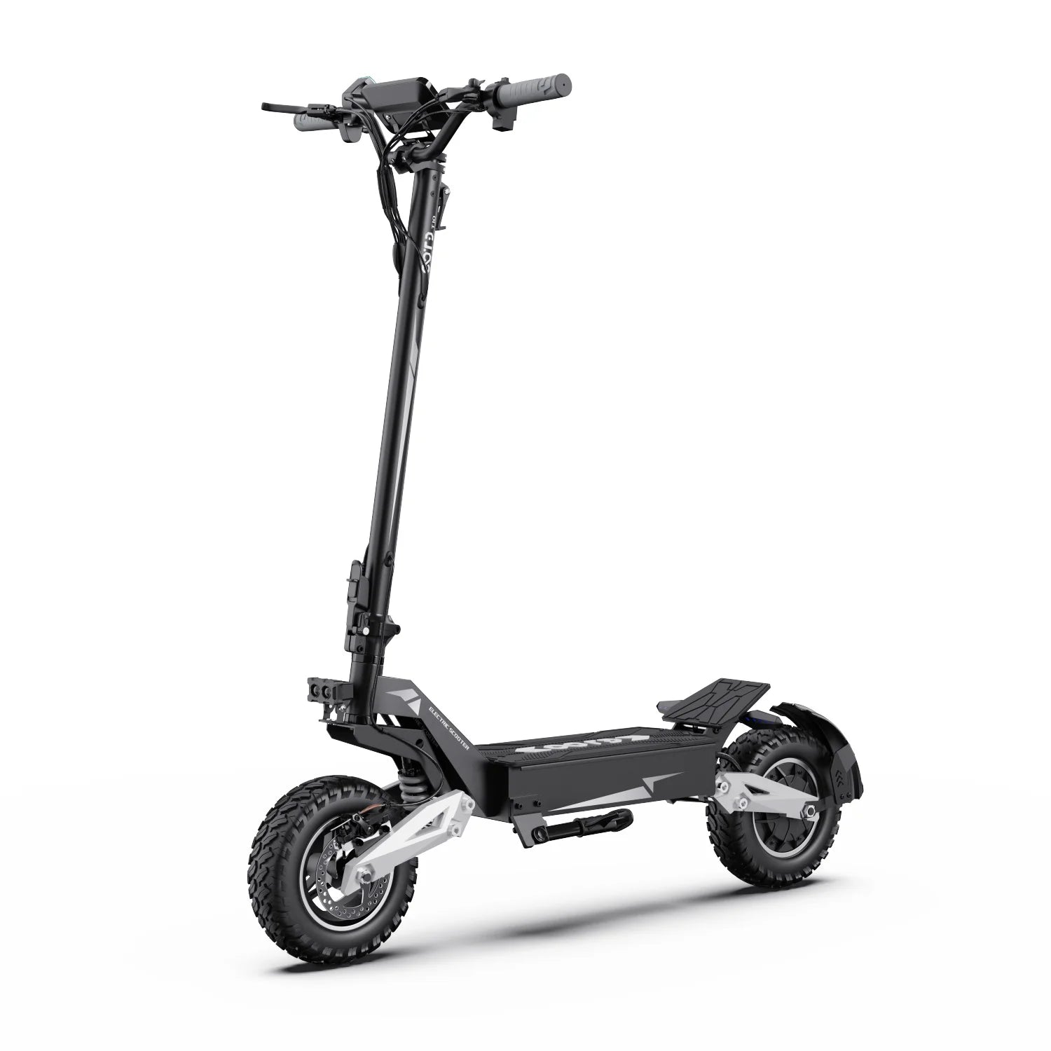 T10 Tragbarer E-Scooter 900W Spitzenleistung 48V 13.5/18 Ah Akku Elektroroller für Erwachsene 11 Zoll Offroad-Reifen Elektroroller