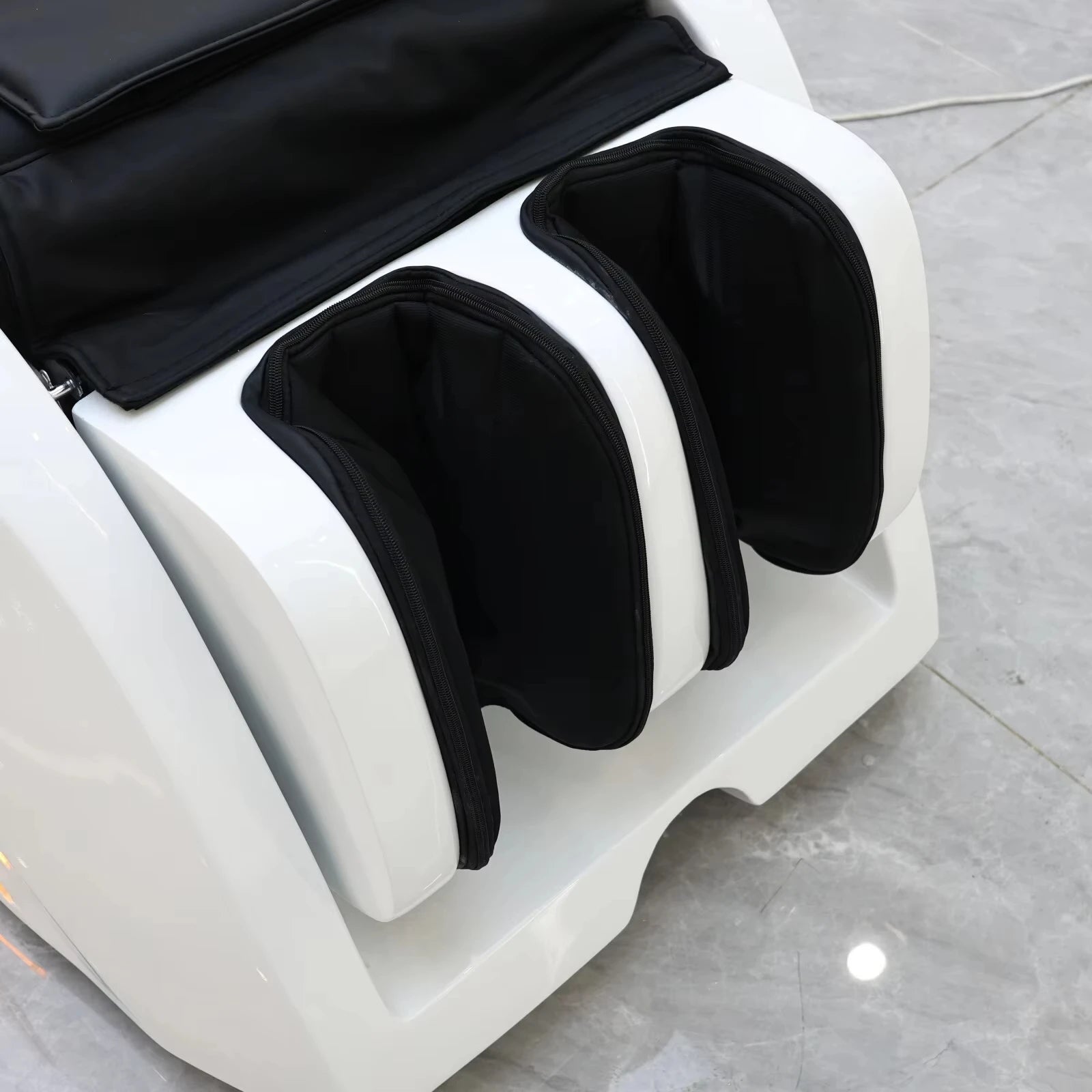 Salon Head Spa Shampoo Massagebett Kunstleder Kopftherapiebett Automatisches Massage-Shampoo-Stuhl Haar-Spa-Ausrüstung Langlebig