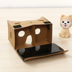 1pc Google Cardboard 3D Vr Virtual Reality Glasses For Android or Phone NEW VR Model DIY Transform Your Device Into a Big Screen