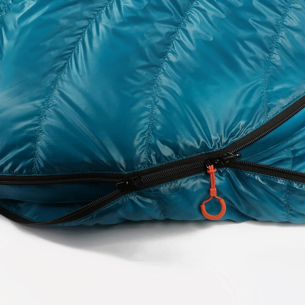 AEGISMAX Nano2 Upgrade 0 Grad 800FP Gänsedaunen Schlafsack Outdoor Ultraleichter Camping Wandern Schlafsack für Herren & Damen