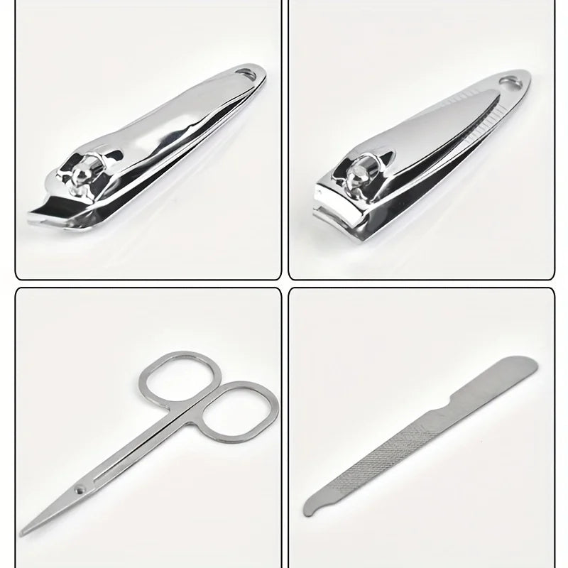 7-piece nail clipper set for home use, foot trimmer, beauty kit, nail clippers, nail tools, stainless steel nail clippers, packa