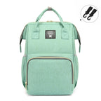Wickeltasche Baby Wickeltasche Wasserdichter Rucksack Mode Mama Mutterschaft Markenrucksack für Mütter