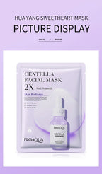 20 Stück/5 Stück Centella Kollagen Gesichtsmaske VC Feuchtigkeitsspendende Erfrischende Tuchmasken Hyaluronsäure Gesichtsmaske Hautpflegeprodukte