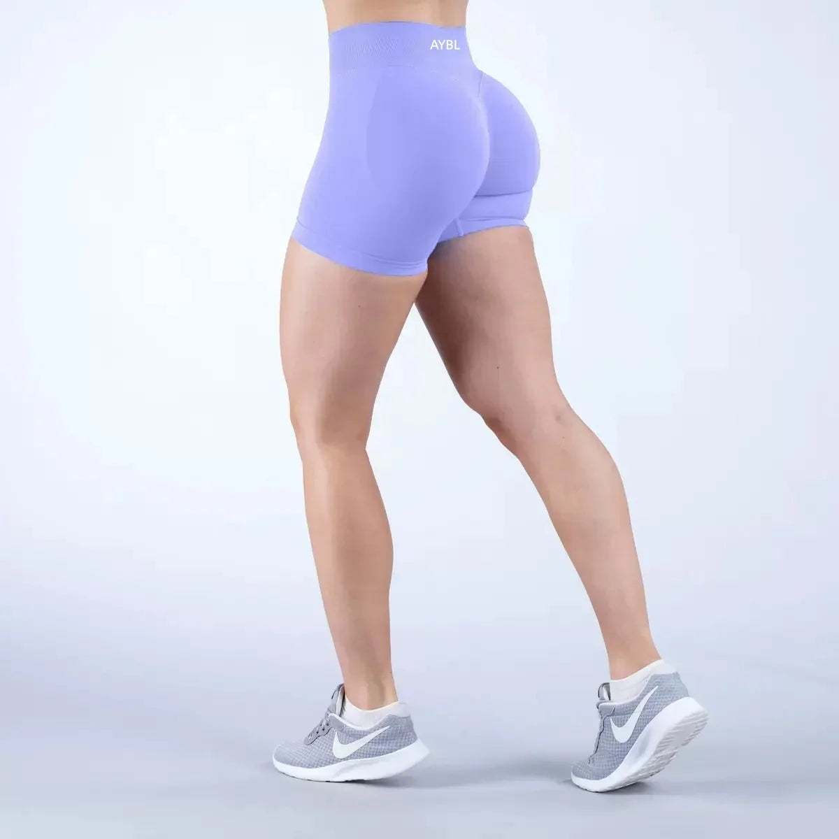 AYBL Fashion Shorts Low Waist Seamless Yoga Shorts Scrunch Bum Gym Shorts Damen Workout Biker Stretch Fitness Shorts