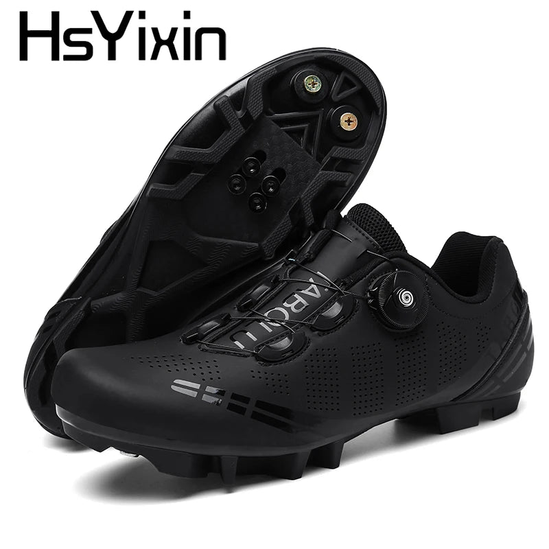 Fahrradschuhe aktualisiertes Modell MTB Fahrrad Herren Rennen Wettkampf selbstsichernd Speed Fahrrad Sportschuhe Damen Spd Cleats Radschuhe
