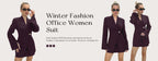 Clacive Mode Lässiges Beiges Baumwoll-2-Teiler-Set Damen Elegantes Langarmshirt mit High-Waist Weite Hose Set Damenbekleidung