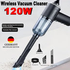 9000Pa kabelloser Auto-Staubsauger USB-Ladevorgang 1200mAh tragbares Reinigungsgerät Mini Nass- und Trockensauger Haushalt