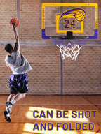 Indoor Kinder Sicherheit und Spaß Spiele Kinder Heim Sport Basketball Set Wandhalterung Nicht perforierter Basketballrahmen