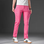 2026 98 % Baumwolle Elastische Baumwolljeans Herren Frühling Slim Straight Denim Hose Komfort Große Größe Koreanische Business Casual Hose