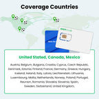 Fußballfans Reise-SIM-Karte USA Kanada Mexiko Europa Globale Daten Prepaid-SIM für Telefon Router Hotspot für internationale Reisen