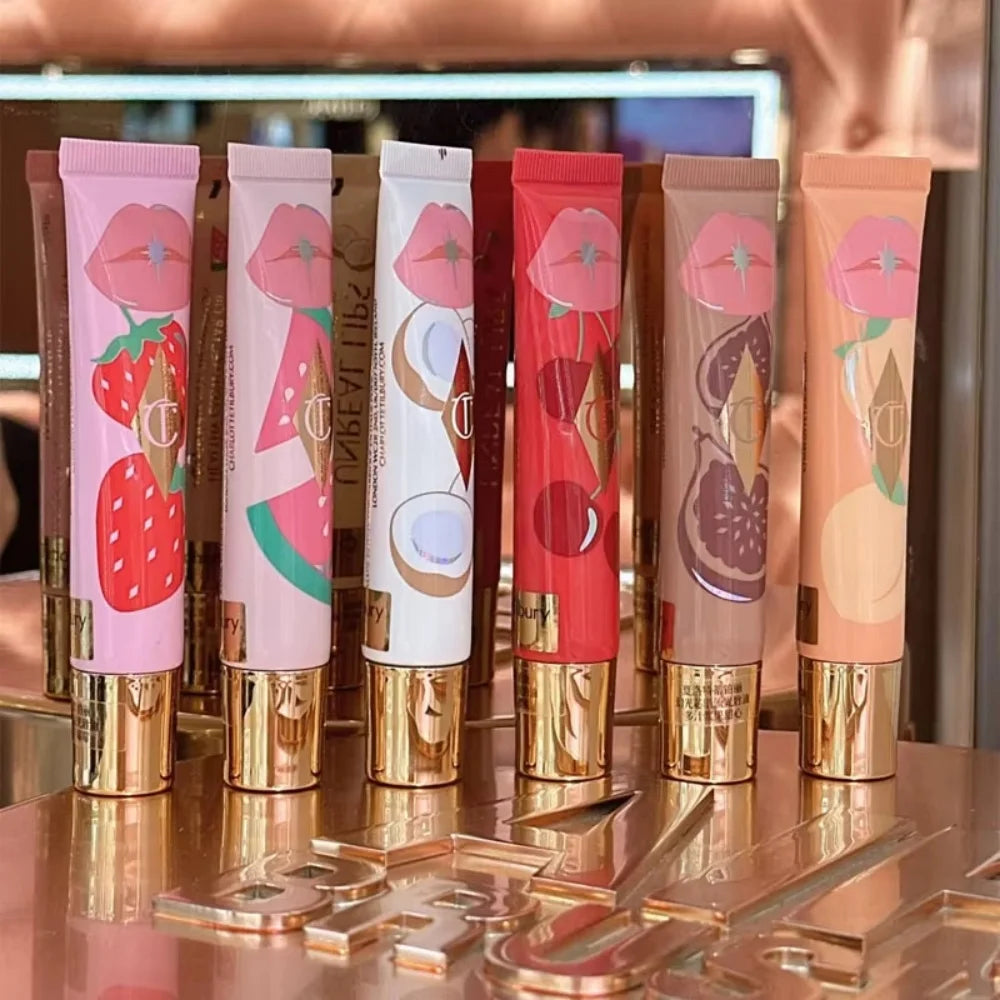 Charlotte Tilbury Lip Gloss Zweifarbiges Herzform-Puder-Rouge-Highlight-Spotlight-Aufhellung Nahtloses Cosplay-Make-up-Geschenk