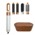 5-in-1 Haartrockner-Heißluftbürsten-Set, professioneller Lockenstab, Haarglätter, Styling-Werkzeug für professionelle Haartrockner im Haushalt