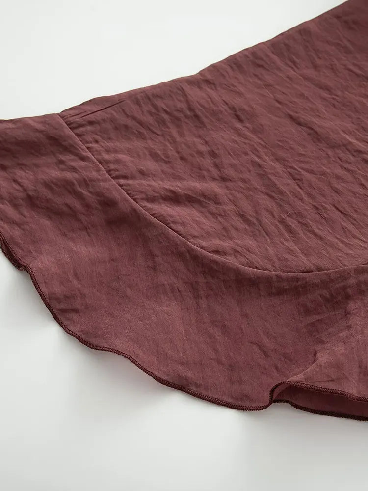 NLZGMSJ Schleifendekoration Locker Langärmlige Blusen für Damen Neue Mode Rüschenkante Hemden und Blusen Damen Top
