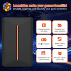 3760+ 3D/AAA Spiele für PS4/PS3/PS2/Switch/WII/WIIU/N64/DC Etc. Tragbare 500GB Launchbox Externe Gaming-Festplatte für Windows PC