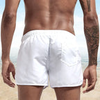Neue heiße Sommer Badehosen Sport Fitnessstudio Laufshorts Herren Bademode Luxus Strandshorts Schnelltrocknende Herren-Badehosen Boardshorts