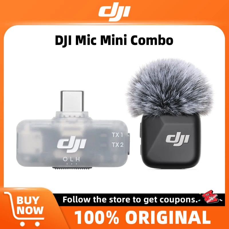 DJI Mic Mini Sender und mobiler Empfänger Plug-and-Play für mobile Aufnahmen Original auf Lager Hauptbild