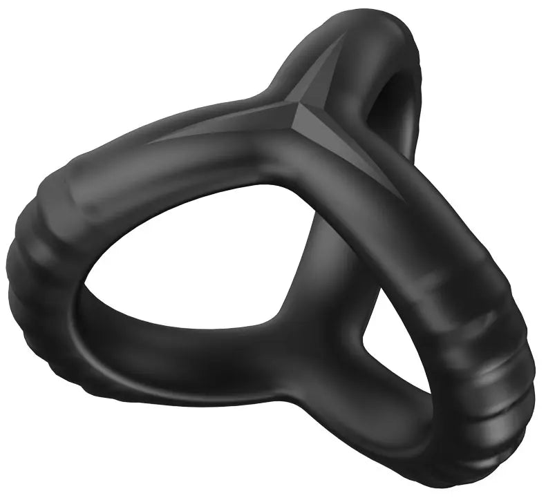 Schwarzer Silikon-Hodenring Verzögerung der Ejakulation Sperma-Sperrring Wiederverwendbarer Hodenring Männer-Penisring Sexspielzeug für Paare Sexshop