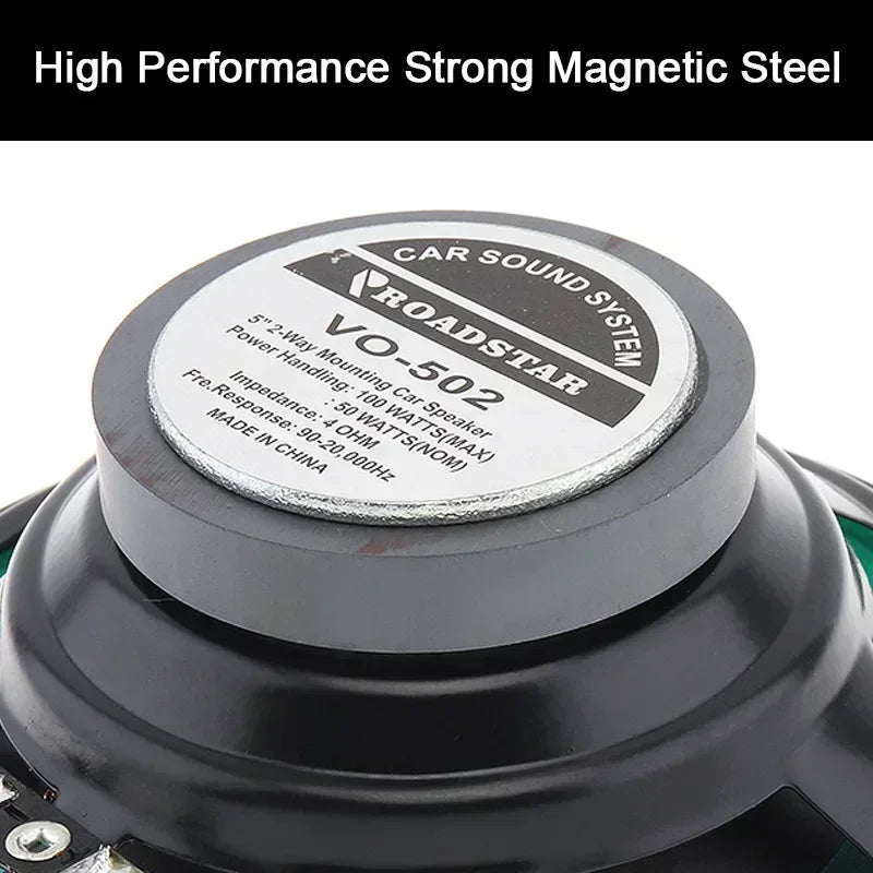 4/5/6,5 Zoll Universal Auto Koaxiallautsprecher HiFi Automotive Audio Full Range Frequenz Subwoofer Verbesserter Auto Stereo Sound