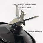 7 Fins Extraktor Klingen für Ninja Mixer Ersatzteile mit Unterlegscheibe Gummi Bürste für Nutri Ninja Auto IQ BL486 BL642 N102