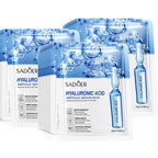 10 St. SADOER 24K Gold Vitamin C Hyaluronsäure Gesichtsmaske Feuchtigkeitsspendend Straffend Hydrierend Gesichtsmasken Hautpflegeprodukte