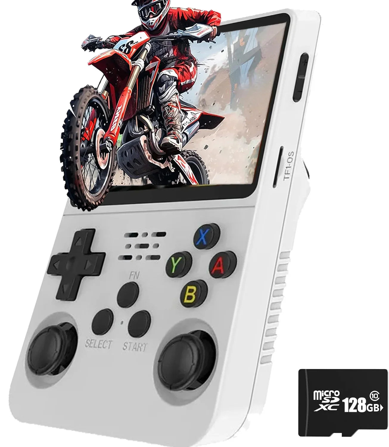 R36S Klassische Retro-Spielkonsole mit ARKOS System Videospiele Einzelkarte Tragbare Handheld-Spielkonsole Kindergeschenk 3,5 Zoll