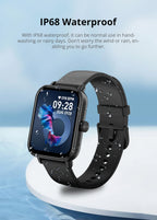 COLMI P81 Smartwatch mit Anruffunktion, Ultra 1,9 Zoll Bildschirm, 24 Std. Gesundheitsüberwachung, über 100 Sportmodi, Bluetooth Smartwatch für Herren und Damen