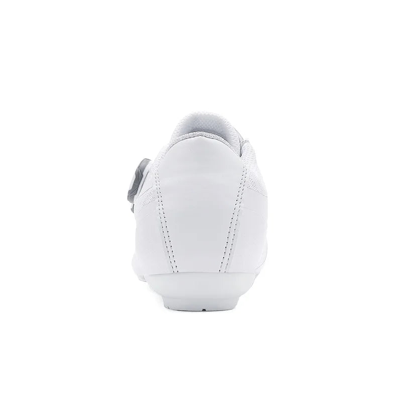 Speed Cycling Sneaker Herren Rennradschuhe Cleat-Schuhe SPD-Schuhe Fahrrad Flat Pedal Schuhe Herren Outdoor-Schuhe Weiß