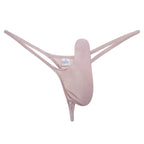 YAULAANG Sexy Herren Glanz Gay Unterwäsche Öliger G-String Tanga Glänzend niedrige Taille Hohe Elastizität Herren Dessous