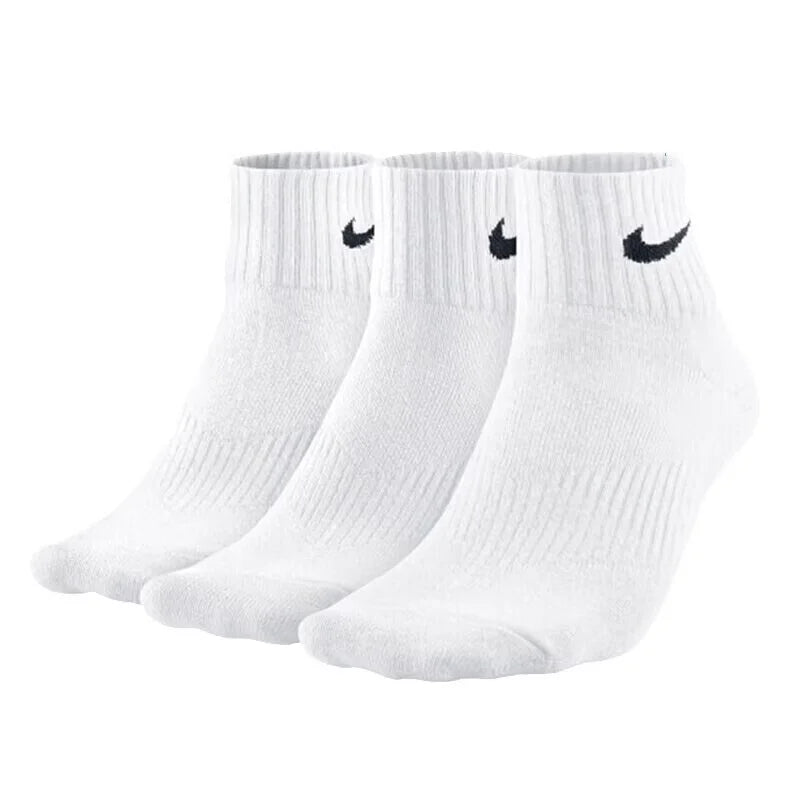 Nike Logo Athletic Hohe Socken Training Wadenhohe Socken Unisex Style Kombipack Weiß SX7676-100