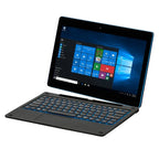 11,6" Windows 10 Tablet PC 2GB DDR + 64GB Z3735G CPU 1366*768 IPS-Bildschirm Quad Core G12 Dual-Kamera 2-in-1 mit Docking-Tastatur