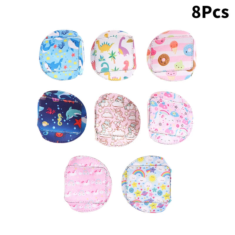 4/8 Stück niedliche Kinder-Schielbehandlung Sehhilfe Kindergesundheitspflege Kinder Okklusion Medizinische Lazy Eye Patch Augenbinde