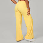 Damen gerade Yoga-Leggings weicher, dehnbarer Stoff Damen-Yogahosen GYM Schweißableitende Eigenschaften Lauf-Sport-Hosen