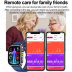 2026 Neue Gesundheits-Smartwatch Lasertherapie Reduziert Drei Hochs Blutsauerstoff Blutdruck Harnsäure Blutfette EKG-Smartwatch Für Herren