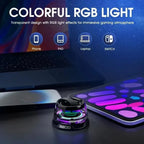 VIKEFON Tragbarer Mini Bluetooth Lautsprecher G200 RGB-Beleuchtung Magnetischer Lautsprecher BT5.3 Mini Sound Box 7 Stunden Wiedergabe Handyhalter