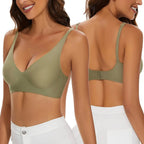 Sexy Nahtloser BH Ohne Bügel Verstellbare Drahtlose BHs Damen Unterwäsche Weiblicher Push-Up Gepolsterter Bralette Dessous Intimates