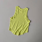 Neue ärmellose Pilates-Sportbluse für Damen, sommerliche, dünne Weste, Fitness, schnelltrocknende, ärmellose Yoga-Shirts, Oberteil, lockerer Anzug