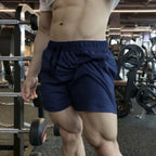 Herren-Sommer-Freizeithose in großen Größen, Strandhose, Laufhose, gerade kurze Hose, dünne Jogginghose, Freizeit-Loose-Shorts