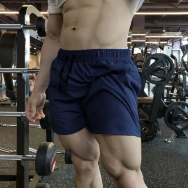Herren-Sommer-Freizeithose in großen Größen, Strandhose, Laufhose, gerade kurze Hose, dünne Jogginghose, Freizeit-Loose-Shorts
