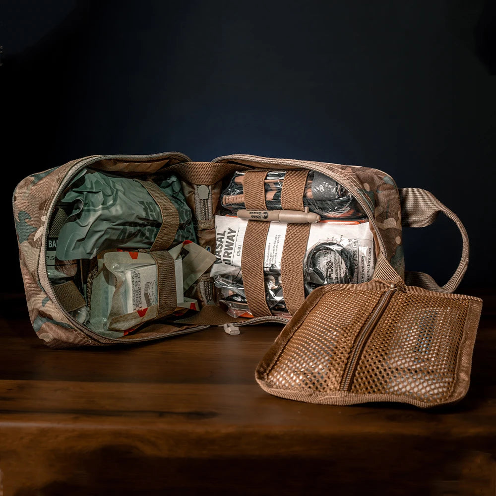RHINO RESCUE-SE IFAK Trauma Erste-Hilfe-Set, taktische medizinische Tasche für Auto, Zuhause, Reisen, Wandern und Camping, Notfall-Überlebensausrüstung