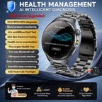 2026 Neue Mikrophysikalische Untersuchung Gesundheits-Smartwatch Herren EKG Harnsäure Lipide Blutdruck BT Anruf Smartwatch Für Android IOS