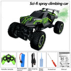 4WD RC Drift-Auto mit Musik, LED-Lichtern, 2.4G Gesten-Funkfernbedienung, Sprüh-Stunt-Auto, 360° drehbares Kletterauto, Spielzeuggeschenk