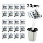 120-12PCS Camping Toilet Chemicals Liquid Waste Gelling Deodorizing Powder Eco Absorbent Gel Camping Toilet for Portable Toilet