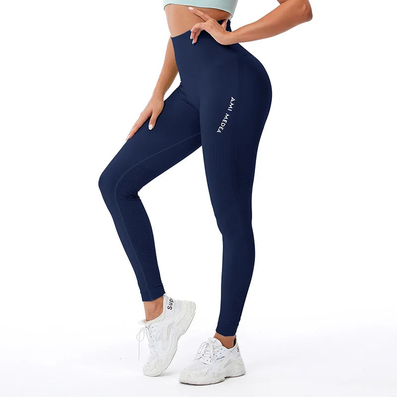 Pfirsich Lift Hüfte Hohe Taille Yogahose Damen Stretch Eng Trainingshose Laufen Sexy Fitnesshose