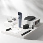MIJIA Haarschneidemaschine 2 Schneidemaschine Trimmer Professionelle Haarschneider Titanlegierungsklinge Wiederaufladbarer Bartschneider